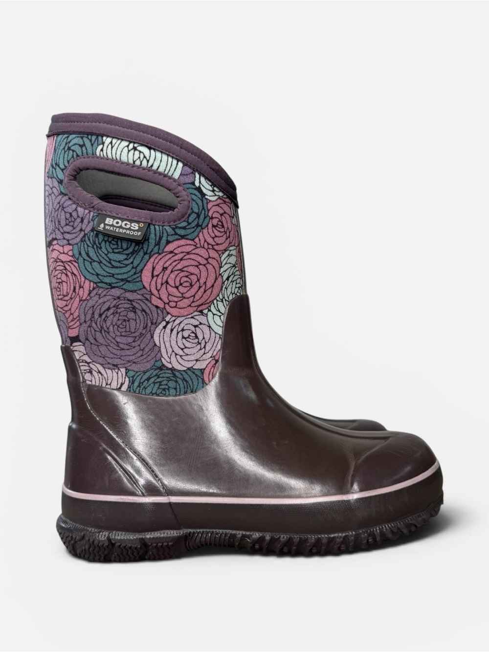 BOGS classic rosey brown waterproof boot